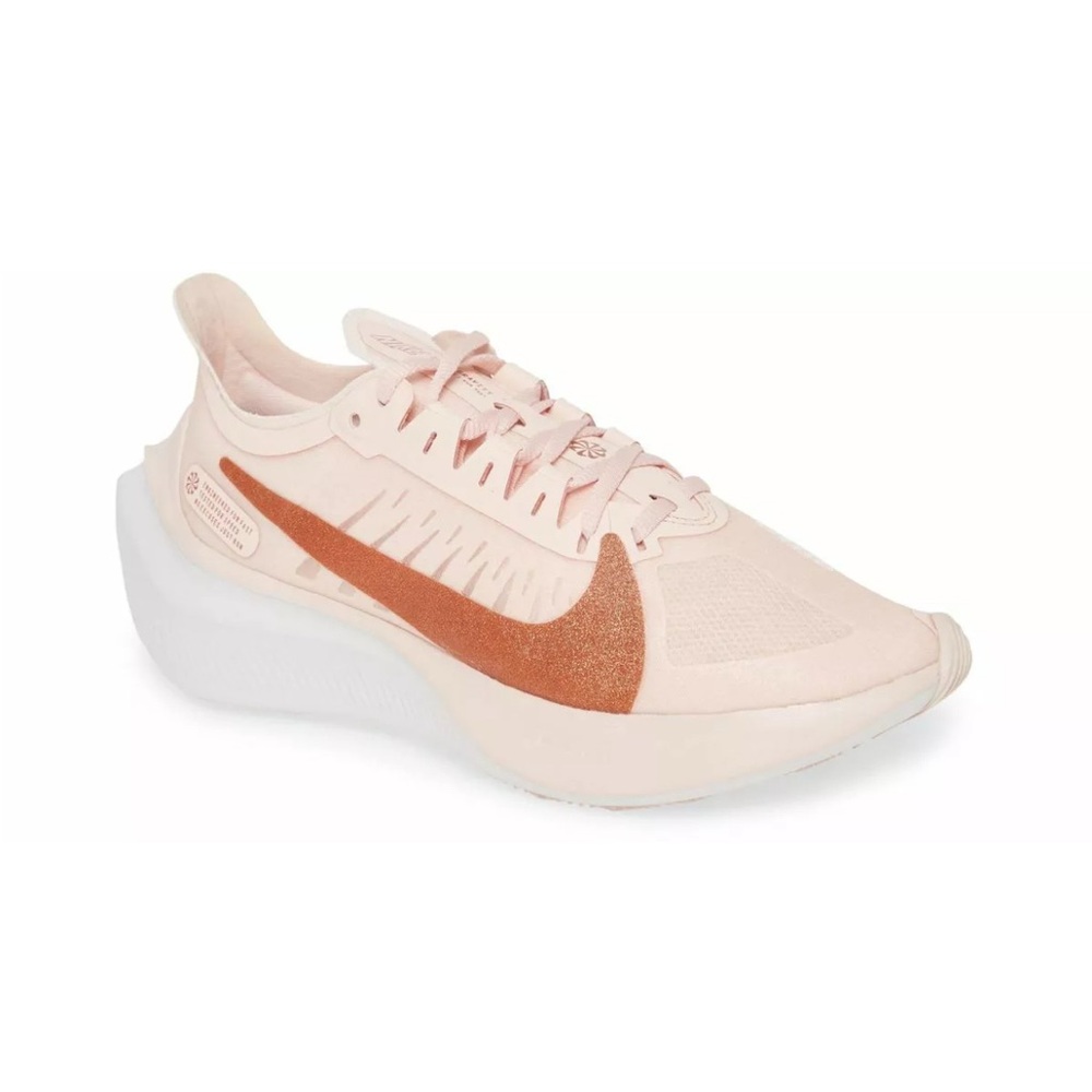 Women Nike Zoom Gravity Running Shoes Echo Pink/MTLC RED BRONZE Sz 6 CT1192 600 - Picture 3 of 6